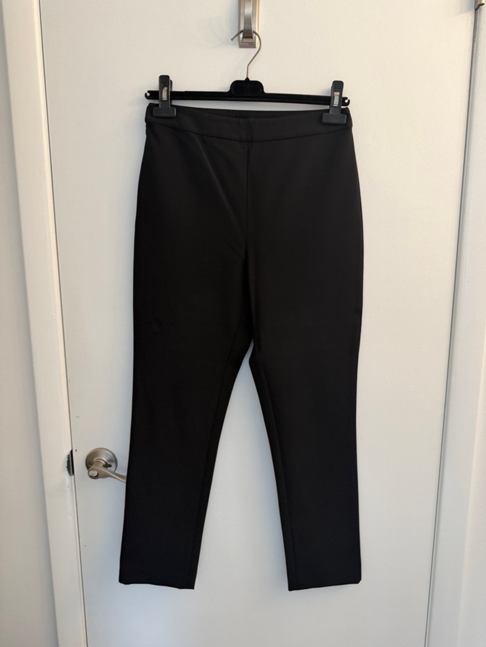 Jenni Kayne Black Skinny Ponte Ankle Pants